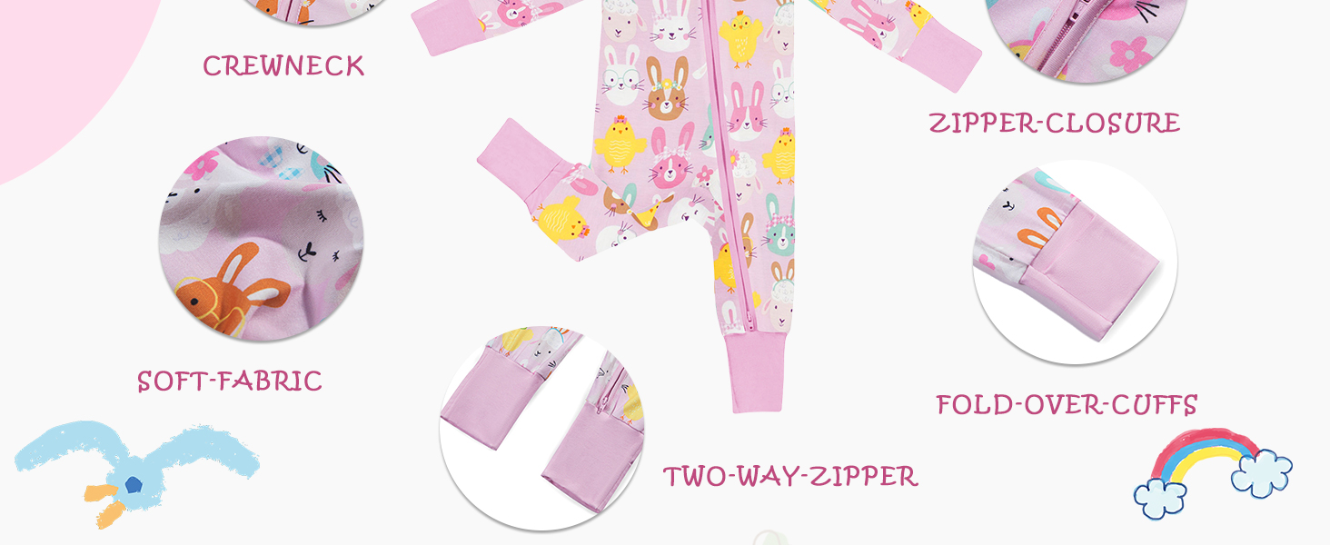 Infant Long Sleeve Romper Jumpsuit