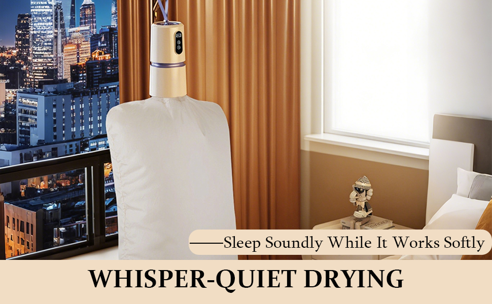 Portable Clothes Dryer with Timer, Portable Dryer with 360° Hot Air Technology & Dry Bag, Quiet Operation Mini Laundry Dryers, 30-240 Min Timer, for Travel, Apartment, RV, Dorm 30 portable dryer