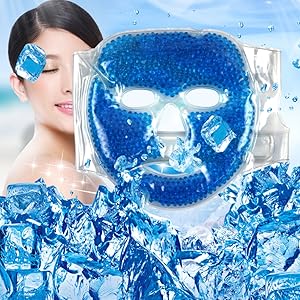 Amazon.co.jp: アイスクーリング 冷感マスク フェイスパック 冷