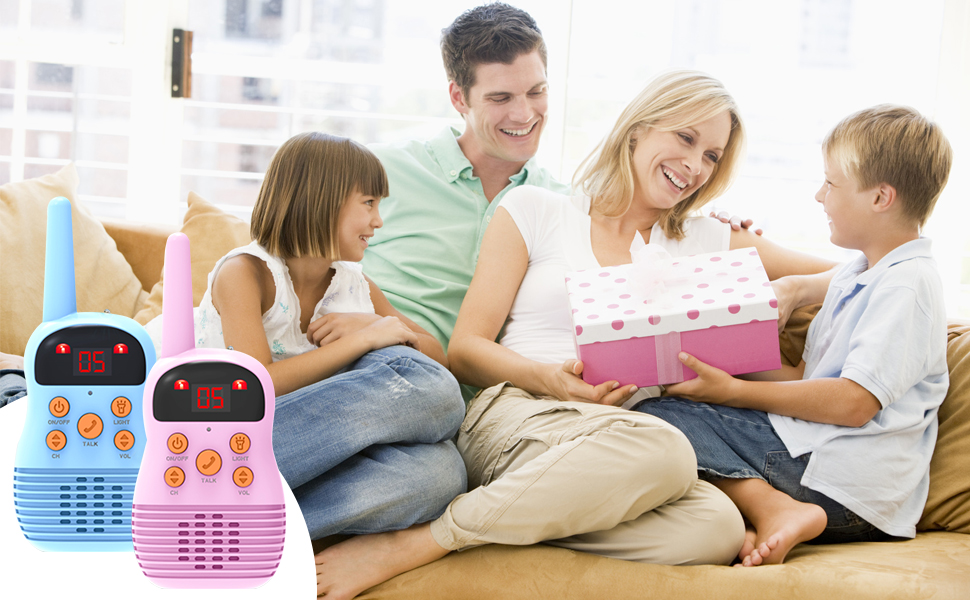 Exclusky Walkie Talkie Kids Toys for 312 Years Old Boy Gift for 6 7 8