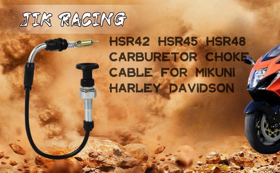 Amazon.com: JIK Choke Cable For MK MIKUNI HD HSR42 HSR45