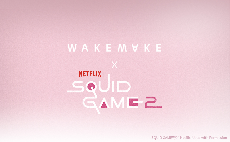 WAKEMAKE X NETFLIX SQUID GAME Edition Soft Blurring Eye Palette 24 Bloody Game Blurring