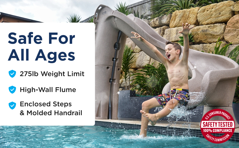 S.R. Smith TurboTwister Pool Slide – Granite – Amazon Affiliate