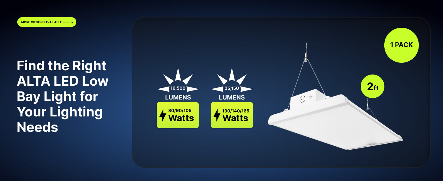 Konlite ALTA LED High Bay Lights