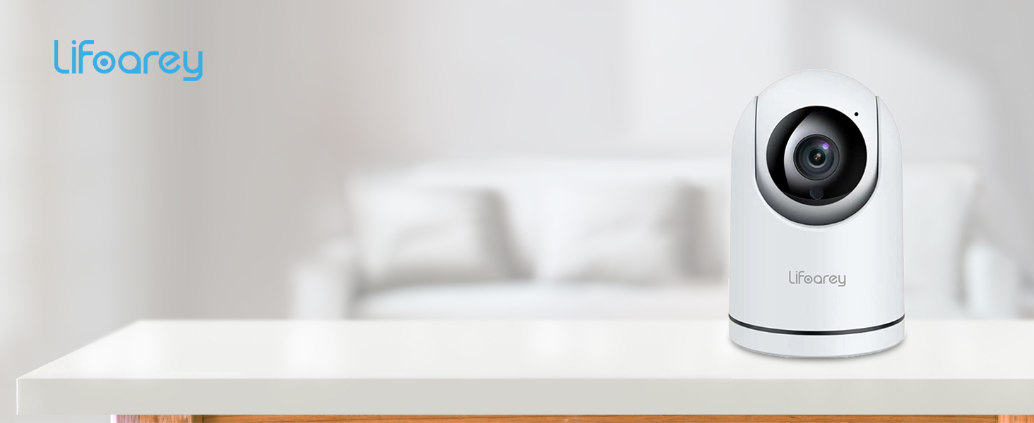 lifoarey 1080P Indoor Security Camera, Wireless Pet Camera