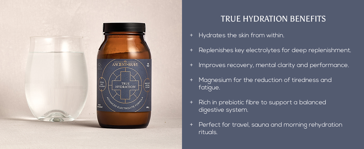 replenish electrolytes for deep hydration