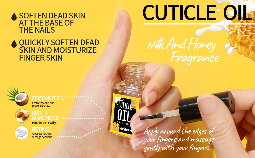 Cuticle Remover Tools Set with Cuticle Trimmer, Cuticle Pusher