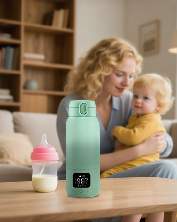 portable bottle warmer for breastmilk