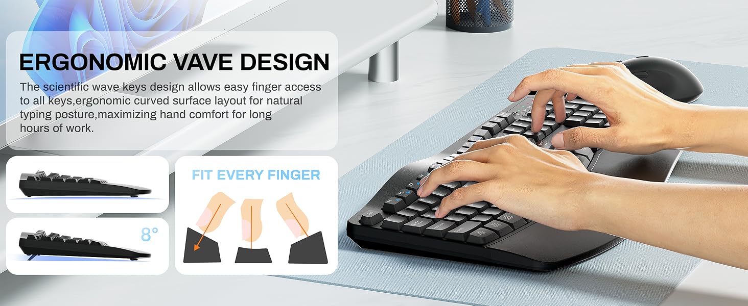 EK30 wireless keyboard and mouse grey 2