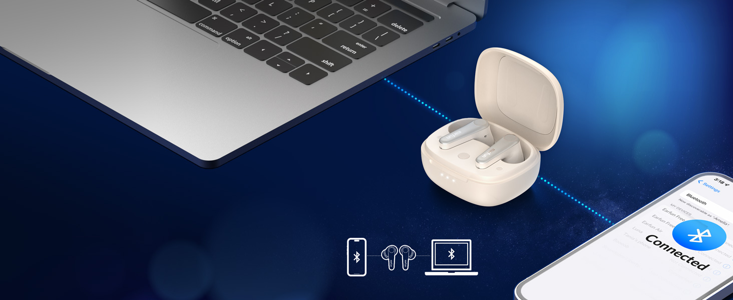 EarFun Air Pro 3 Noise Cancelling Wireless Earbuds