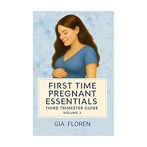 regnant woman in blue dress – First Time Pregnant Essentials, Volume 3.