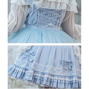 Amazon.co.jp: ワンピース ロリータ ゴスロリ ドレス お姫様 森