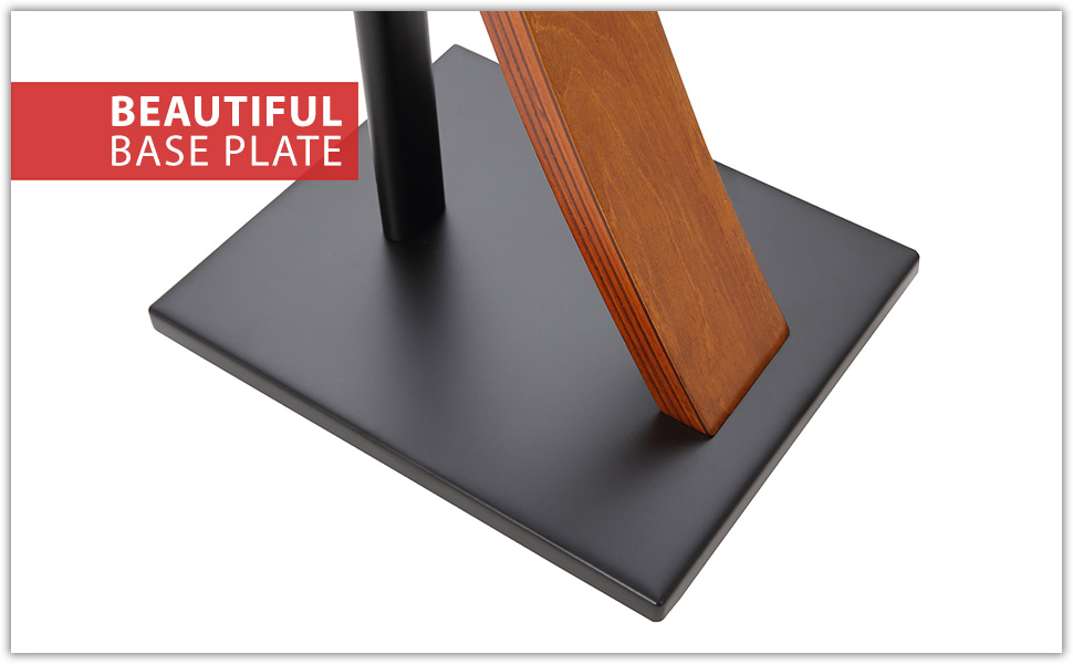 Eximus Bookshelf Speaker Floor Stand Cherry Color