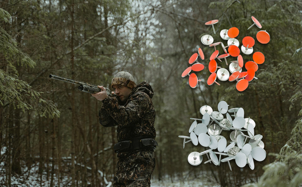 Reflective Tacks HuntingTrailMarking Reflectors Marking