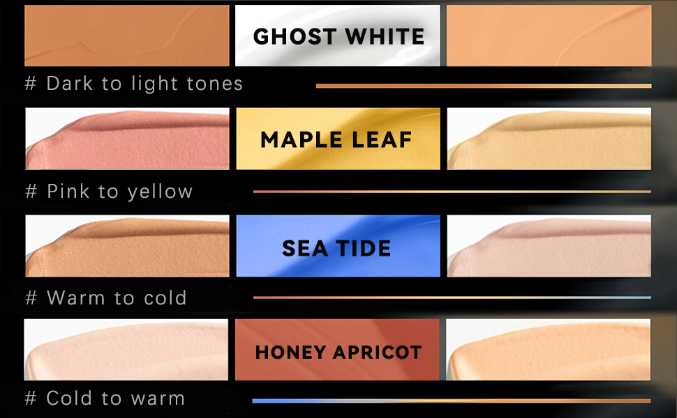 blue mixing pigment foundation