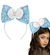 JONKY Blue bow headband