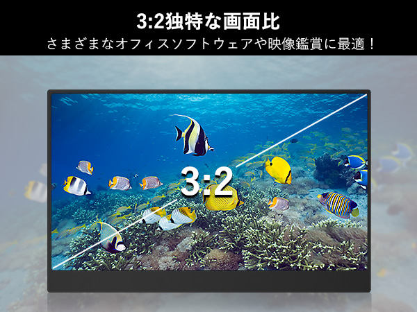 Amazon.co.jp: モバイルモニター CNBANAN 14インチ 2K解像度