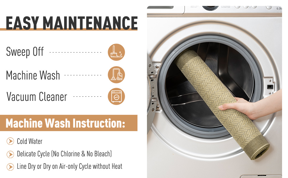 Kitchen Runner Rug Kitchen Mat for Floor Non Skid Washable