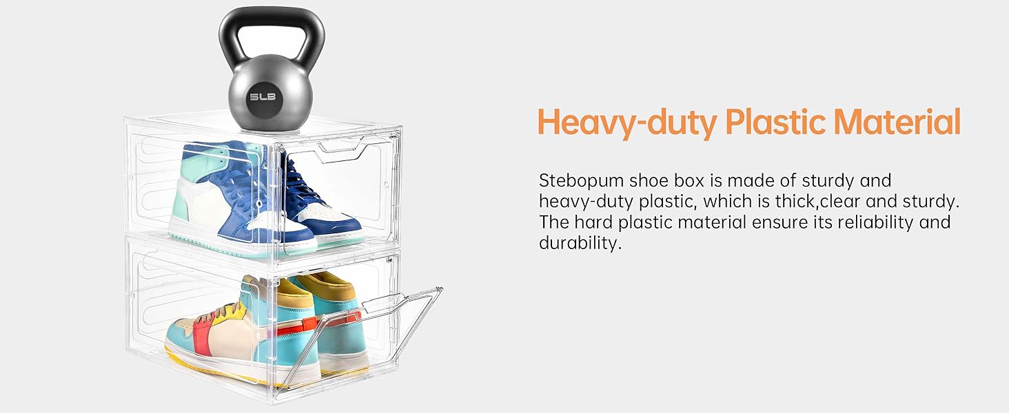 Clear Shoe Storage Organizer