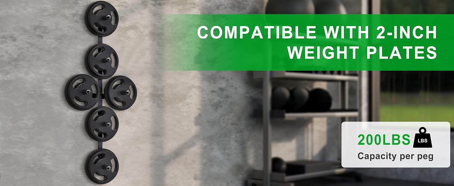 wall weight rack storage