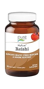 MyPure Reishi Organic Mushroom Supplement