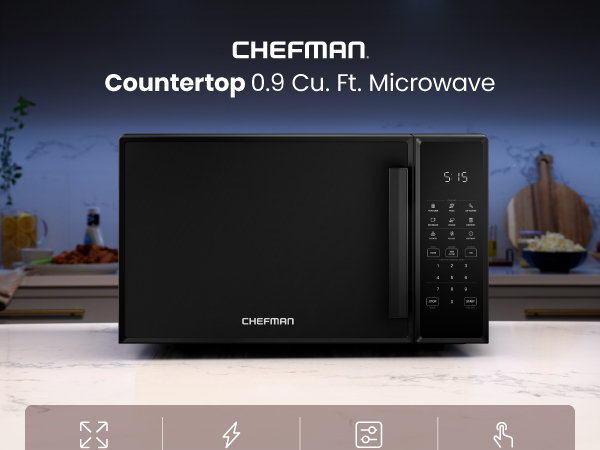 Countertop 0.9 Cu. Ft. Microwave