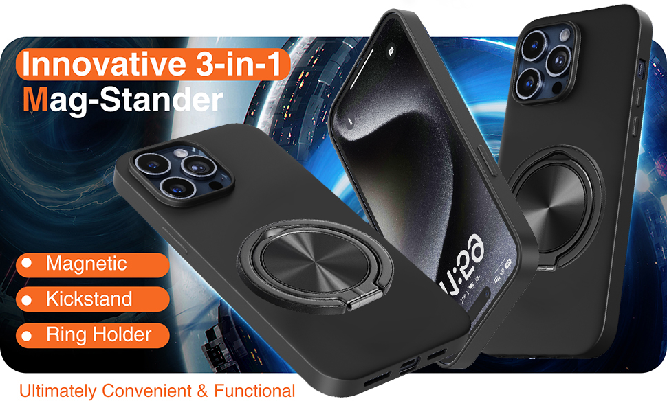 360° Rotatable Ring Holder Kickstand