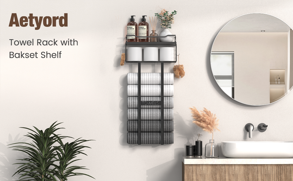 towel racks for bathroom