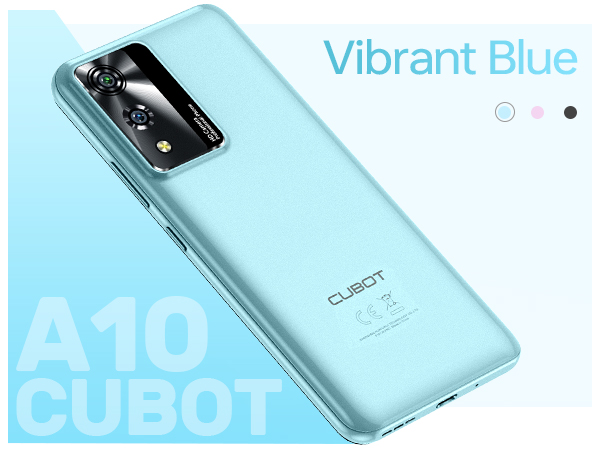 CUBOT A10 128GB SIMフリー Android Smartphone Cubot A10, 12GB RAM (4GB+8GB), 128GB ROM