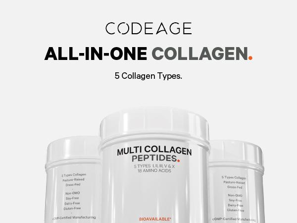 Codeage collagen powder, collagen for joints, collagen for hair, collagen for skin, collagen nails