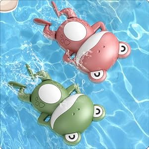 baby toddler bath toy cute wind up animal frog fish water for swimming pool bathtub kid gift