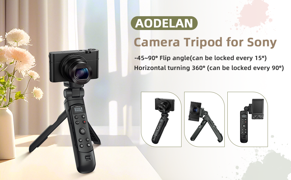 Tripod with Wireless Remote Shutter
