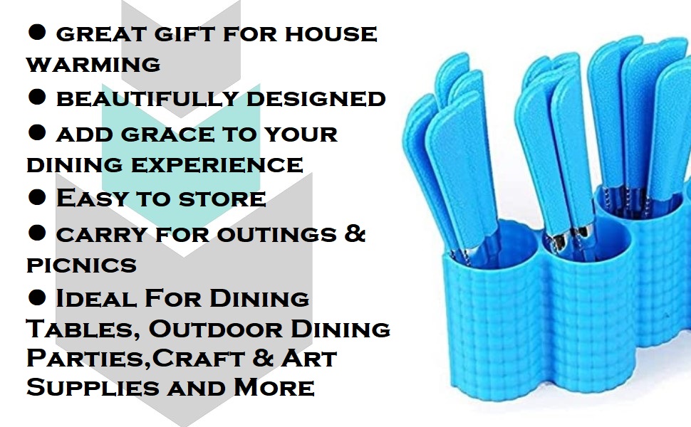 NEW DHARATI Premium Imperial Cutlery Set Kitchen Dining Table Cutlery