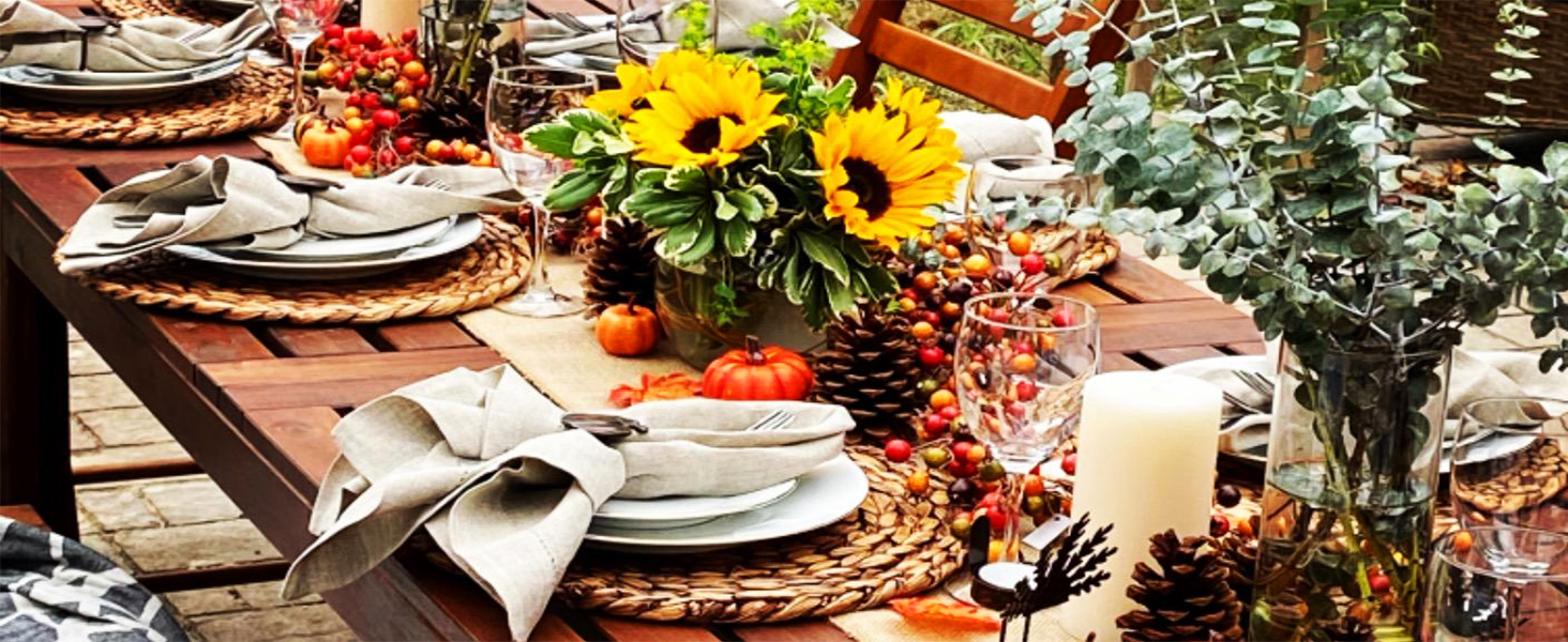 Brown Woven Placemats