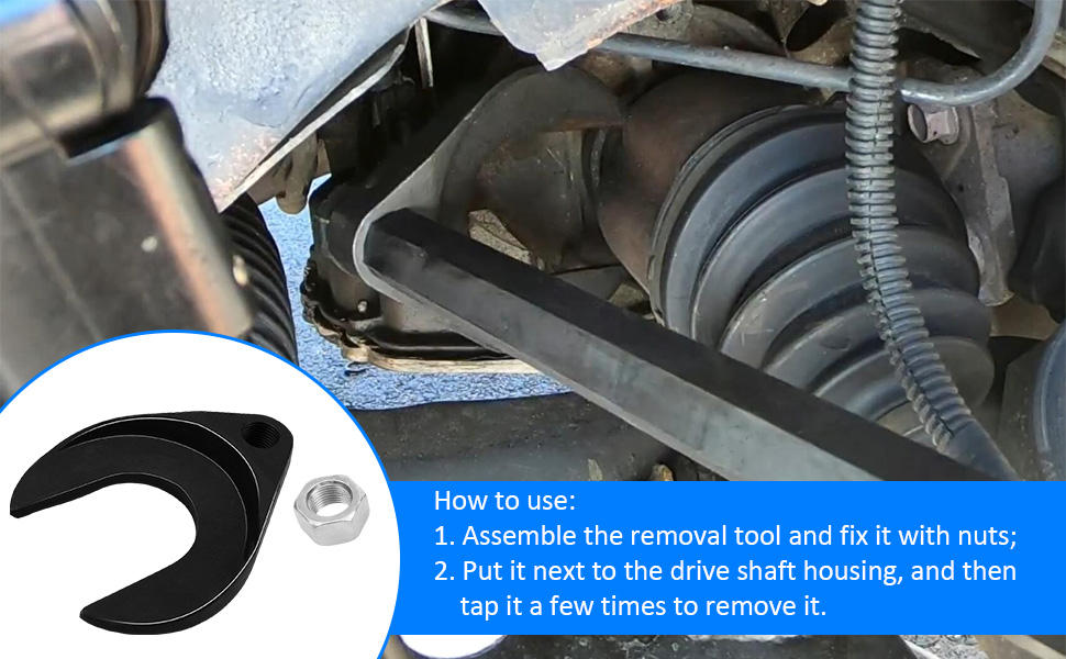 YIGUCS CV Axle Removal Tool 48mm with Nut Fits Slide