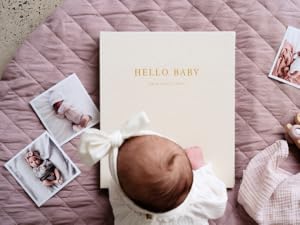 Peachly baby memory book album for girls and boys photo books mom to be baby registry search gift