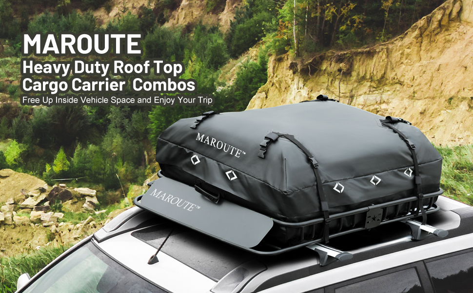 Heavy Duty Roof Top Cargo Carrier Combos