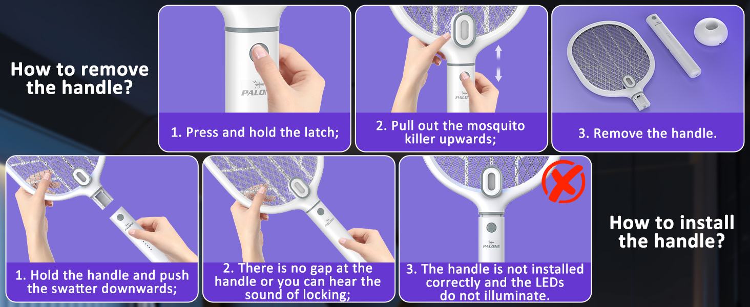 Installation and removal methods are shown.