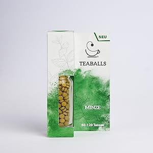 Teaballs Minze Flasche