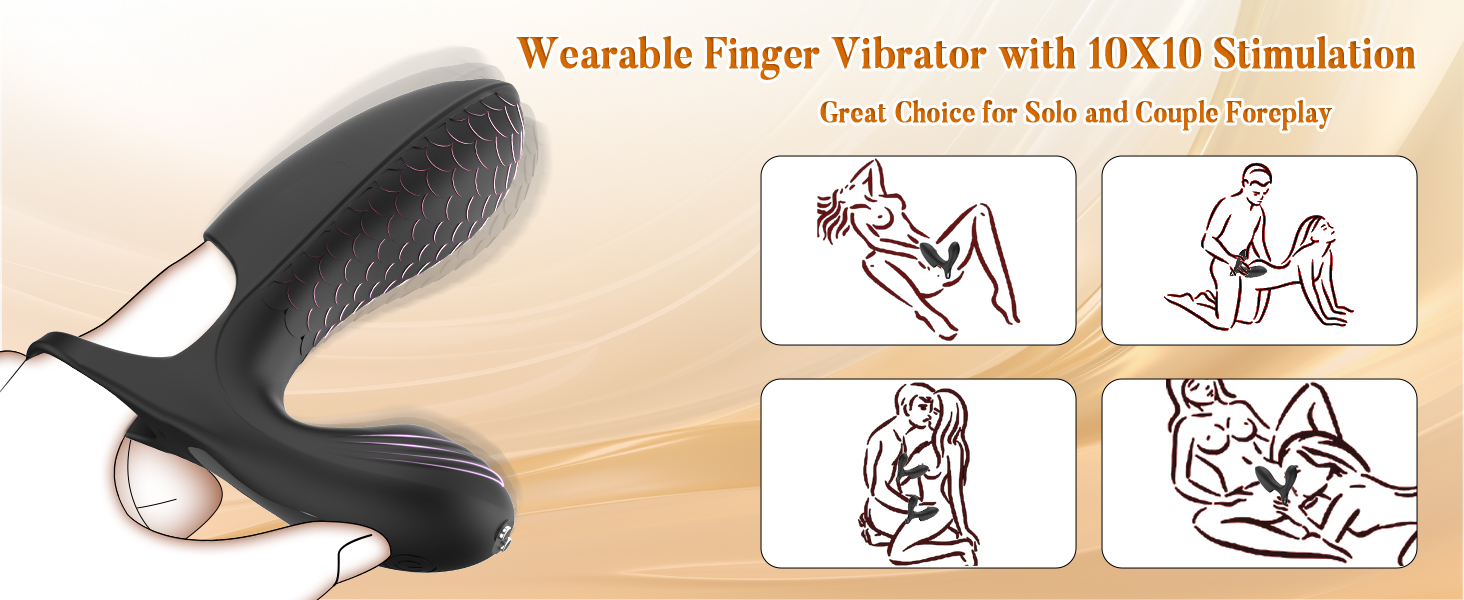 Finger vibrator 