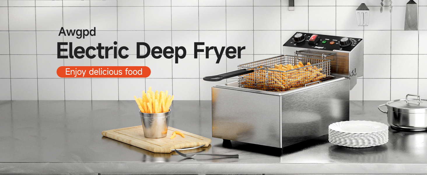 deep fryer deep fryer with basket vevor freidora eléctrica de aceite deep fryer with oil filtration