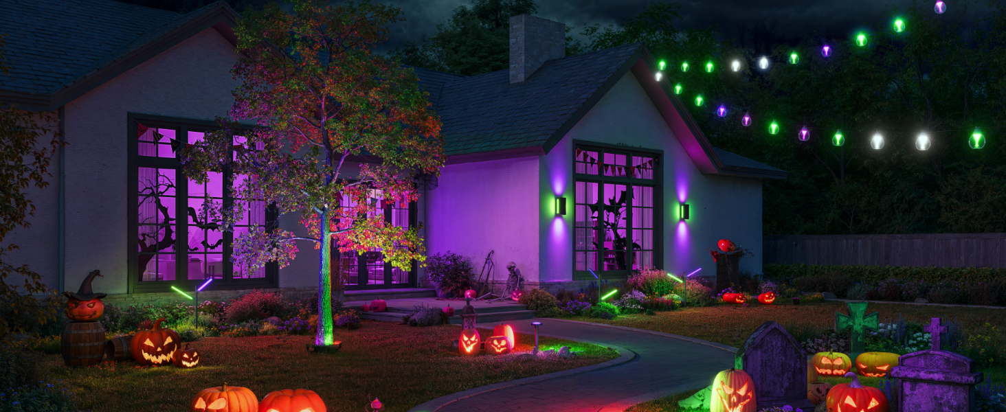 Halloween decoration outdoor halloween lights