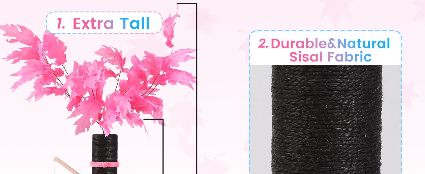 tall scratching post