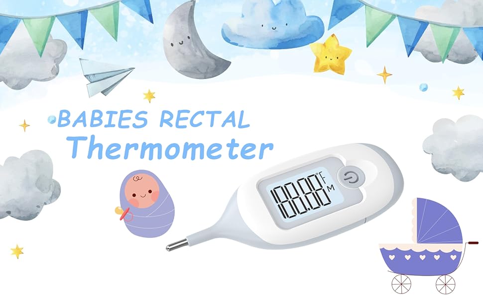 Fast and Accurate Digital Rectal Thermometer Get Instant