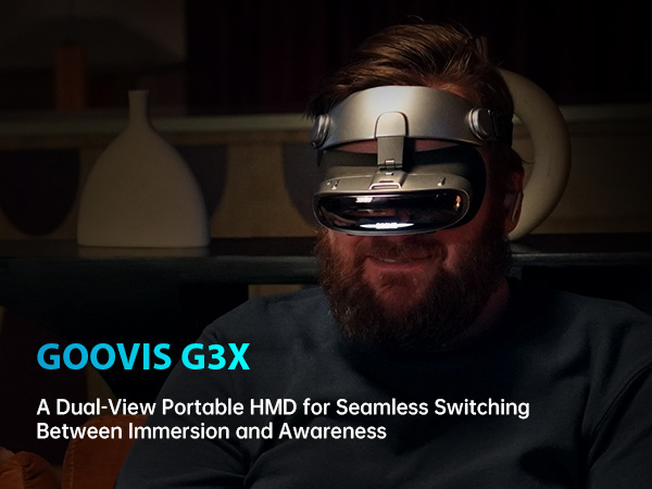 meru_shop出品　：GOOVIS T2 Young　HMD GOOVIS Young (T2) Personal Mobile Cinema - Black – GOOVIS Shop
