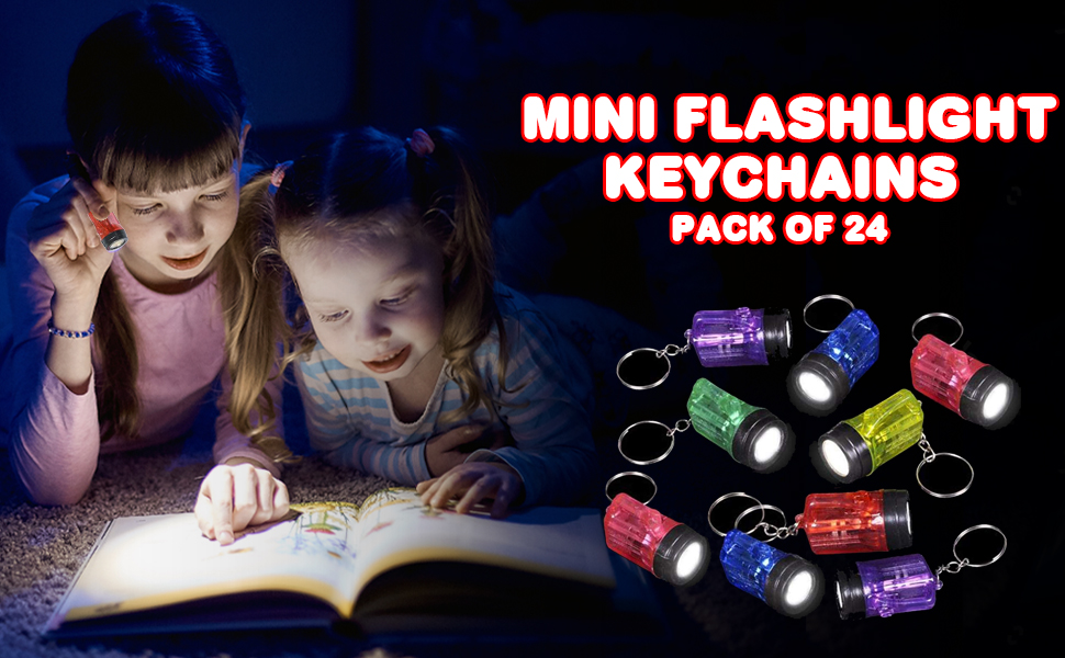 Mini Flashlight Keychains