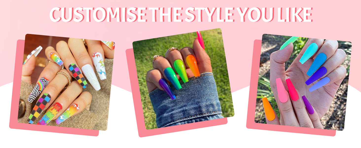 Cooserry Acrylic Nail Kit for Beginners with Everything 65 In 1 Nail Kit Set