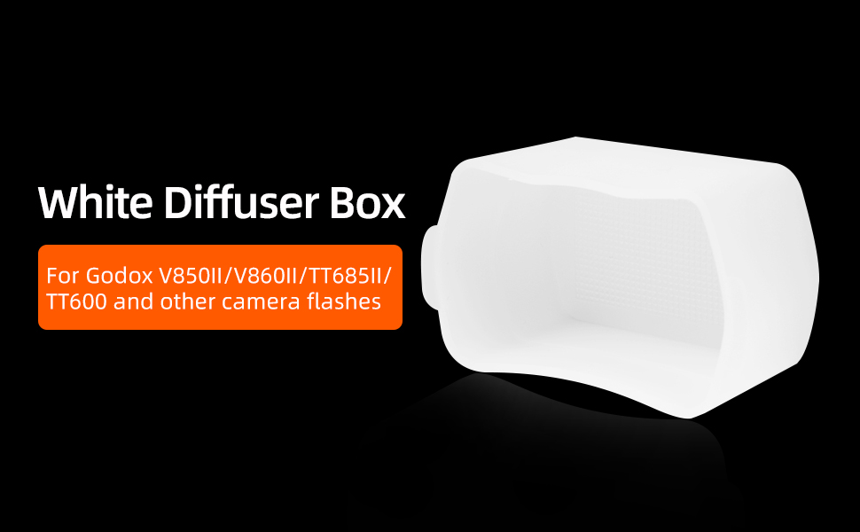 Flash Diffuser Dome Bounce Fit Godox V860II V850II TT685 TT600 Flash