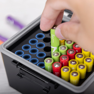 Amazon.com: JJC 44 Slots AAA Triple A Battery Case Holder
