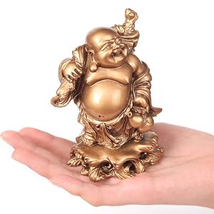 Amazon｜布袋様 置物 布袋さん 七福神 金運 縁起 布袋様の置物